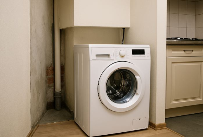 Никогда не ставьте стиральную машину в этих местах, если не хотите ее «угробить»