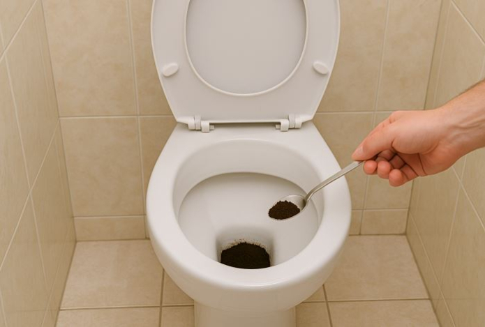 Зачем засыпать кофе в унитаз — неожиданный секрет