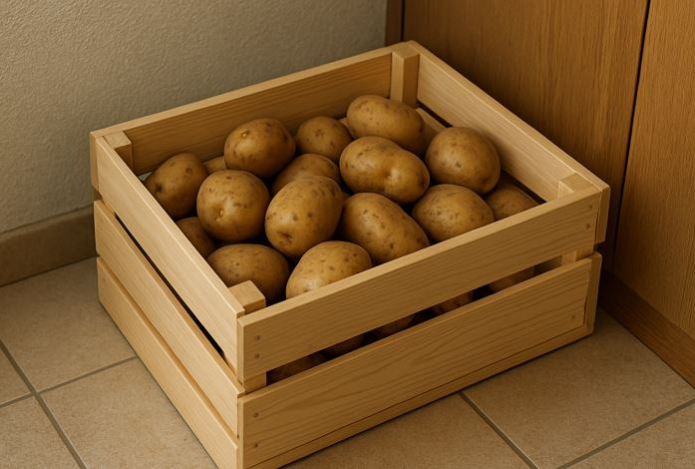 Пролежит до весны — вот как правильно хранить картофель в квартире