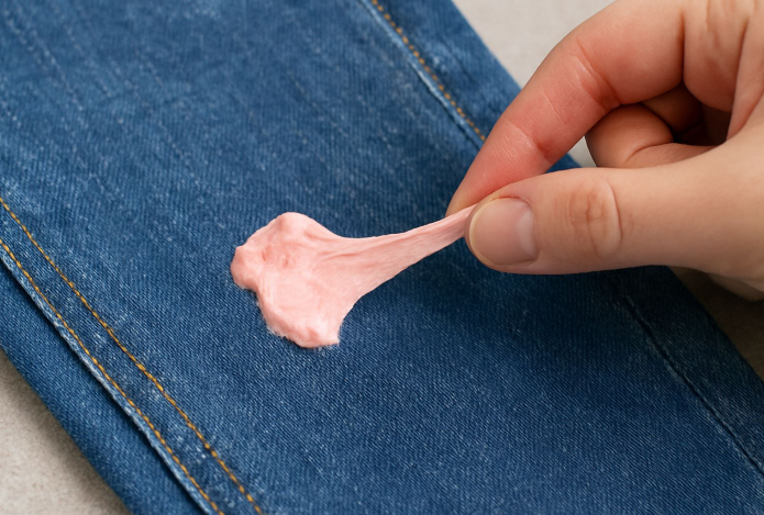 Никогда не удаляйте жвачку с одежды эти способом