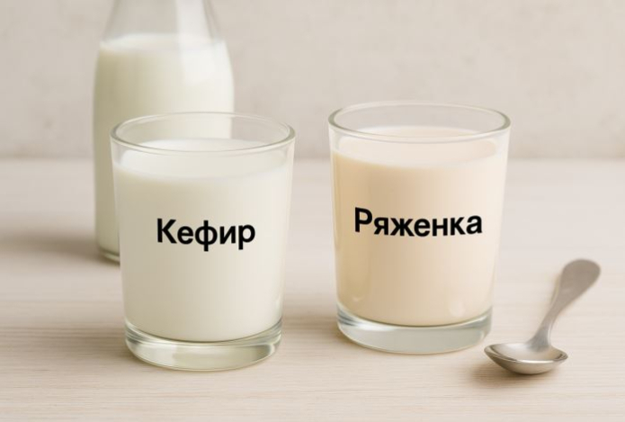 Что полезнее — кефир или ряженка? Точка в споре поставлена