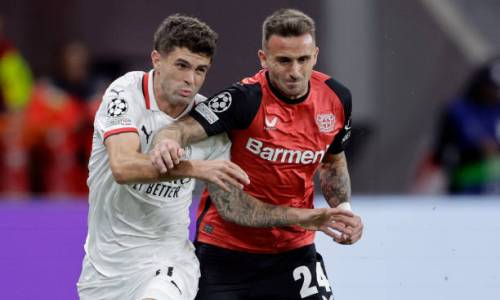 Минимальной победой завершился матч «Байер» — «Милан» в Лиге Чемпионов