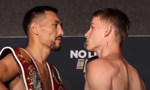 «Побью на 100 процентов». Соперник Жанибека Алимханулы «разоблачил» его перед боем