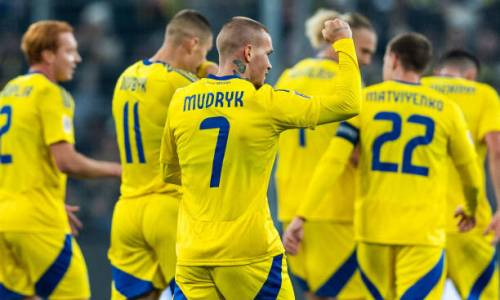 Гол-красавец решил исход матча Украина — Грузия в Лиге наций. Видео