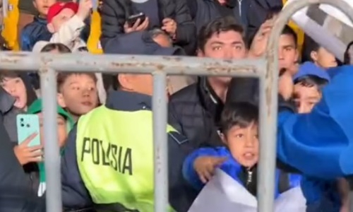 Казахстанские болельщики устроили безумие после третьего подряд поражения в Лиге наций. Видео