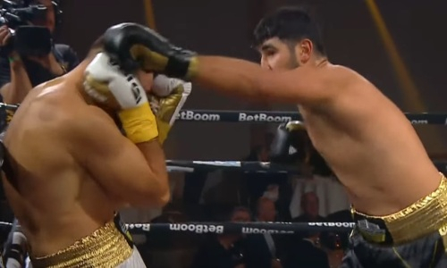 Неожиданным нокаутом закончился бой чемпиона мира из Узбекистана. Видео