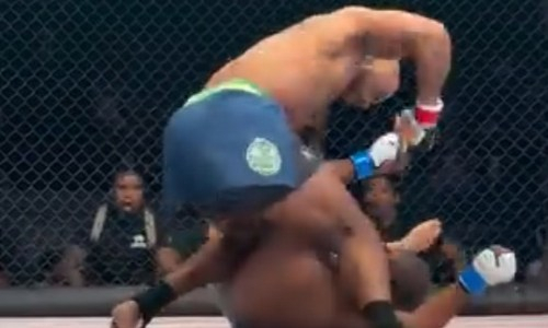 Жестким нокаутом в первом раунде завершился бой казахстанского файтера в известном промоушене. Видео