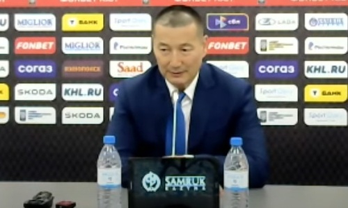 «Ничего страшного». Мамбеталиев объяснил провал «Барыса» в домашнем матче КХЛ