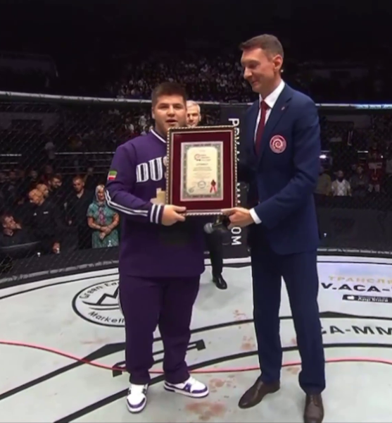 Сын-боец Рамзана Кадырова вошел в Книгу рекордов России