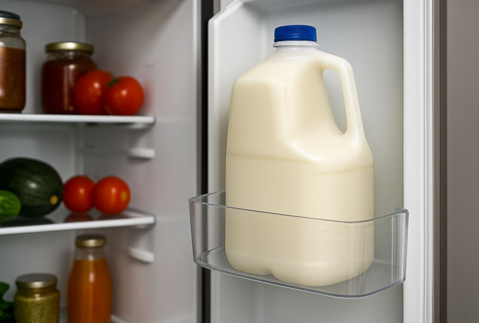 Почему нельзя хранить молоко на дверце холодильника. Неожиданные причины для смены привычки