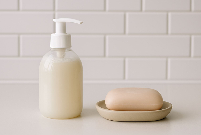 Какое мыло лучше — твердое или жидкое