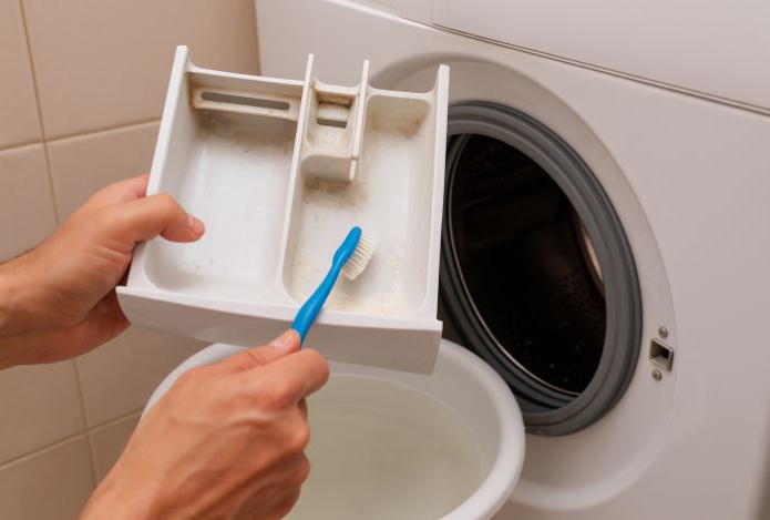 Как удалить налет из лотка стиральной машины — раскрыт быстрый и простой способ