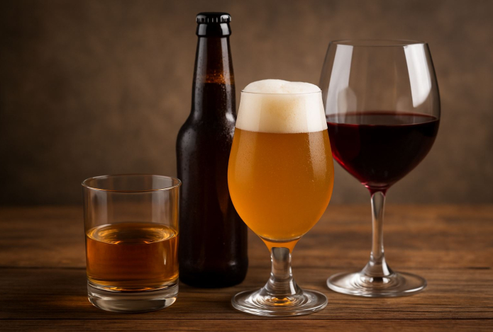 Какие три алкогольных напитка считаются более безопасными и даже полезными. Вы удивитесь