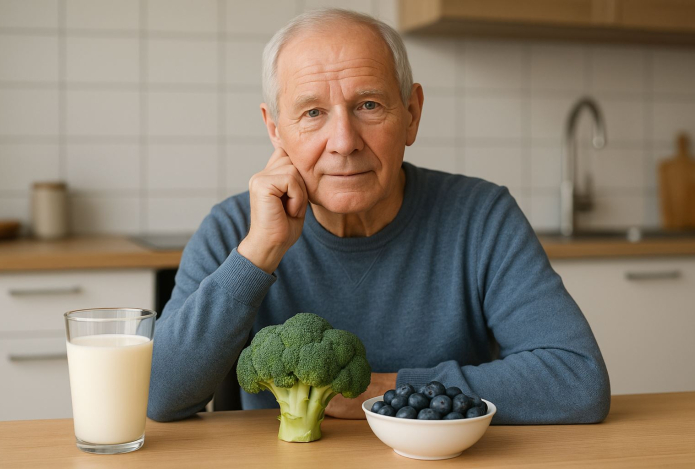 Названы три самых полезных продукта для пожилых людей