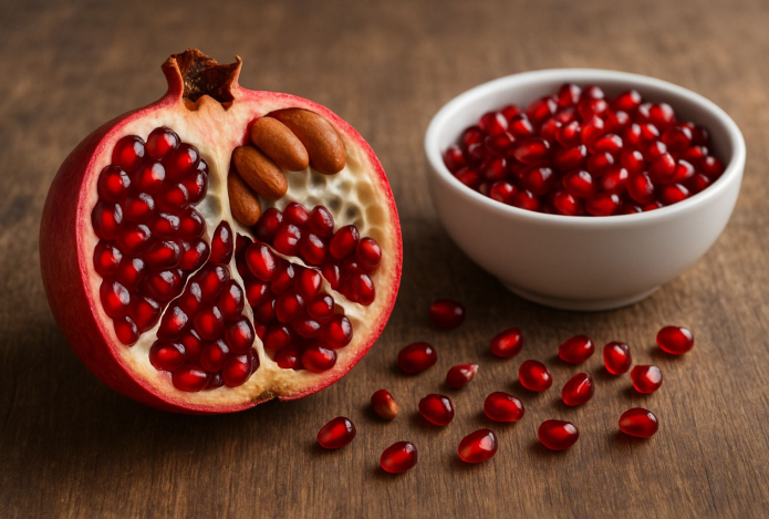 Как правильно есть гранат — с косточками или без