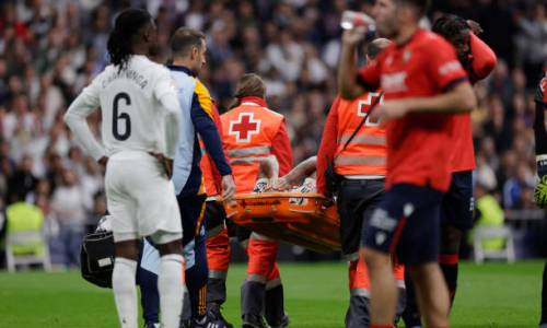 Ключевой защитник «Реала» выбыл до конца сезона