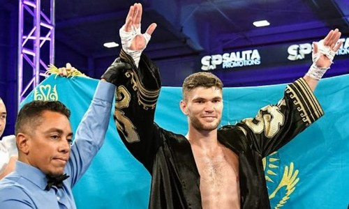 Казахстанский нокаутер из команды Головкина получил дату боя в США после спорной победы
