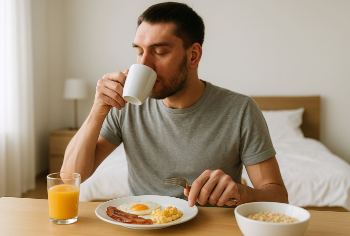 Через сколько минут после подъема можно завтракать — многие этого не знают