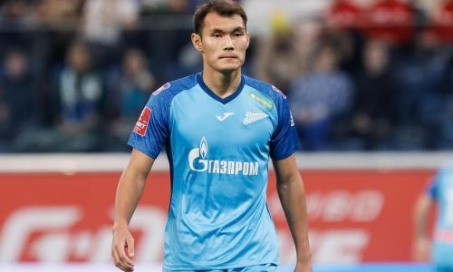 «В лангетке и на костылях». Наставник «Зенита» озвучил сроки восстановления Нуралы Алипа