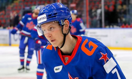 «Всё выглядит так просто». Форвард СКА рассказал о проблеме в матче с «Барысом»