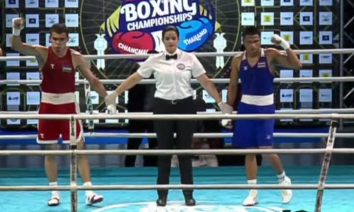 Досрочной концовкой обернулся бой Узбекистана за «золото» ЧА-2024 по боксу