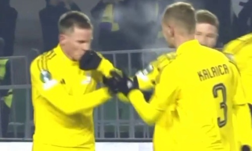 «Астана» забила гол-красавец в ворота «Челси». Видео