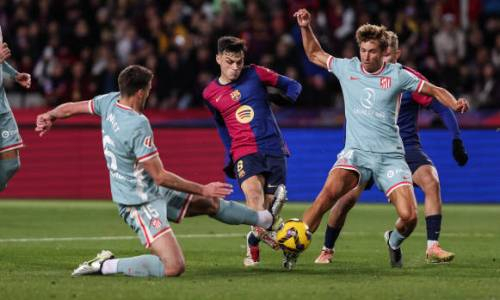 Гол на 96-й минуте выявил победителя матча «Барселона» — «Атлетико». Видео