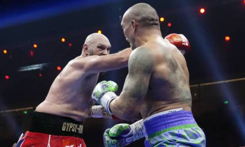 Усик — Фьюри 2: видео лучших моментов боя-реванша