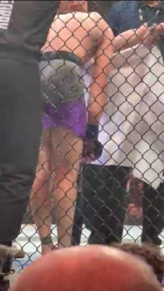 Иэн Гэрри удивил поступком во время боя с Шавкатом Рахмоновым в UFC