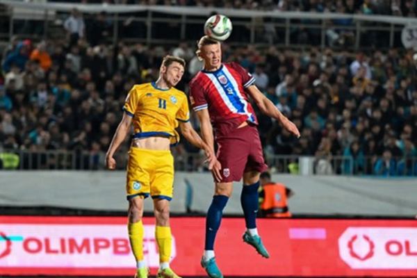 Топ-5 лучших футболистов Казахстана в 2024 году