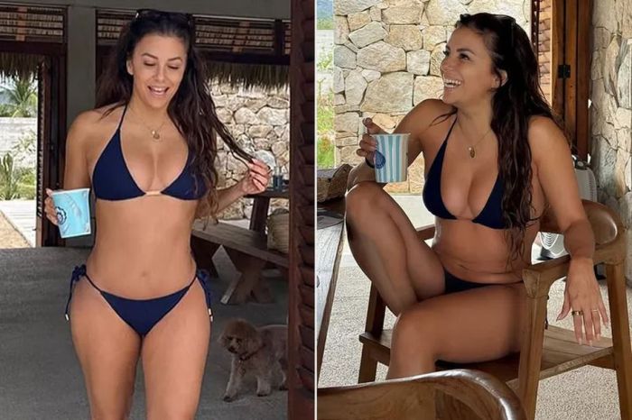 Голливудская звезда показала, как отпраздновала Рождество в бикини. Фото