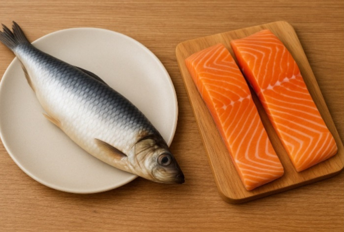 Что полезнее — селедка или красная рыба?