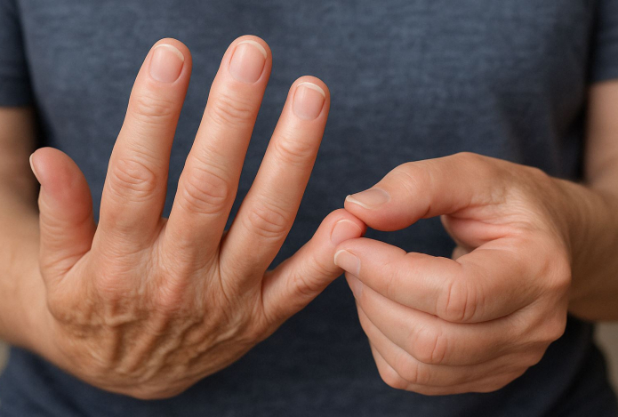 Как распознать деменцию на ранней стадии — просто посмотрите на свои пальцы