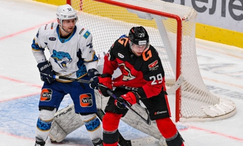 «С такими ещё сложнее». Форвард «Авангарда» высказался о матче с полуосновным составом «Барыса»