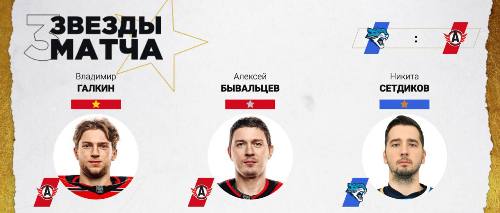 Хоккеист «Барыса» признан звездой матча КХЛ с «Автомобилистом»