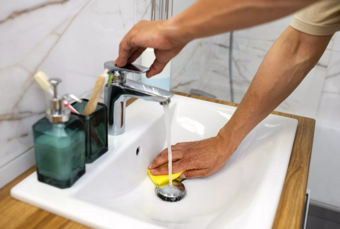 Как очистить старый кран от ржавчины и известкового налета. Будет блестеть как зеркало — сода, соль и уксус не понадобятся