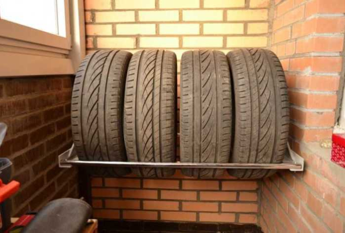 Как хранить шины — лежа или стоя