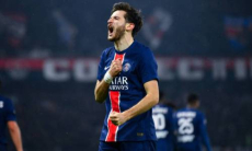 Кварацхелия забил первый гол за «ПСЖ». Видео