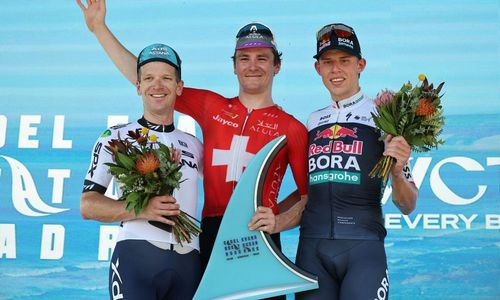 Гонщик «Астаны» впервые поднялся на подиум Мирового Тура в сезоне