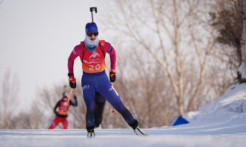 Казахстанская биатлонистка остановилась в шаге от медали на Азиаде-2025