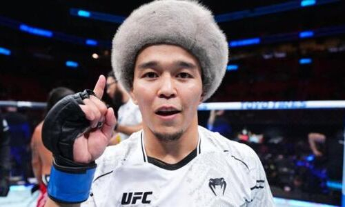 UFC представил постер главного боя Асу Алмабаева