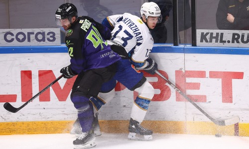 Фоторепортаж с матча КХЛ «Адмирал» — «Барыс» 4:3 ОТ