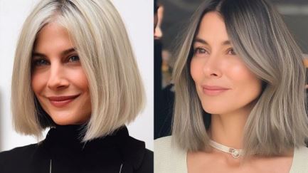 Две лучшие стрижки на зиму для женщин за 50 — держат объем даже под шапкой