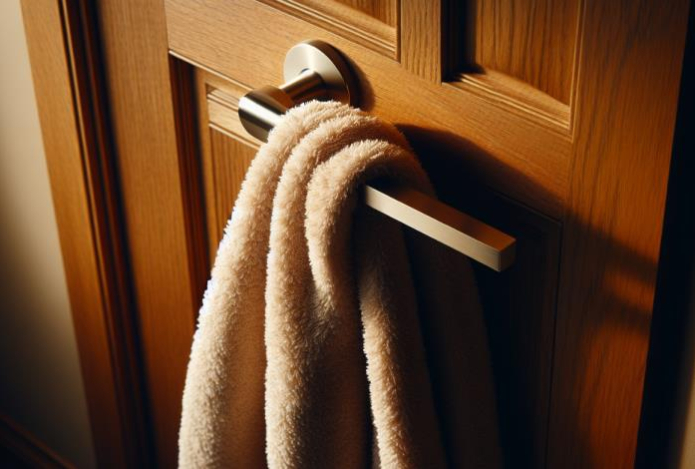 Зачем вешать на дверные ручки мокрое полотенце