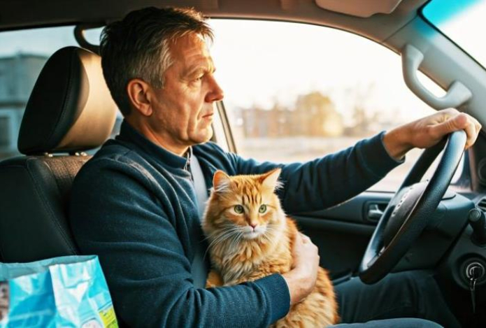 Зачем опытные водители возят с собой наполнитель для кошачьего туалета — зимой это действительно выручает