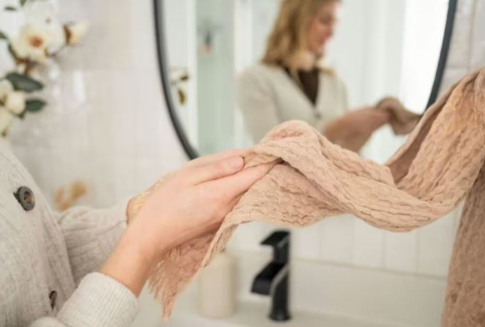 Как убрать неприятный запах с полотенец — нужно всего одно копеечное средство