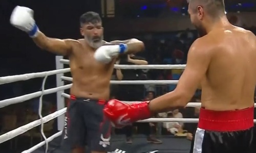 «Бразильский казахстанец» начал танцевать на ринге прямо во время боя. Видео