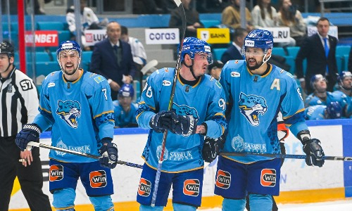 Адиль Бекетаев набрал юбилейные очки в КХЛ