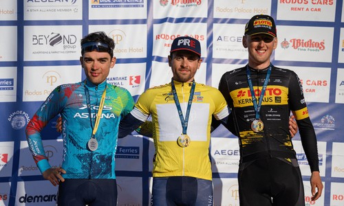 Гонщик «Astana Development Team» занял второе место на Гран-при Родоса