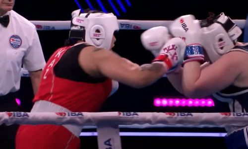 Разгром с нокдауном зафиксированы в последнем полуфинале Казахстана на женском ЧМ-2025 по боксу